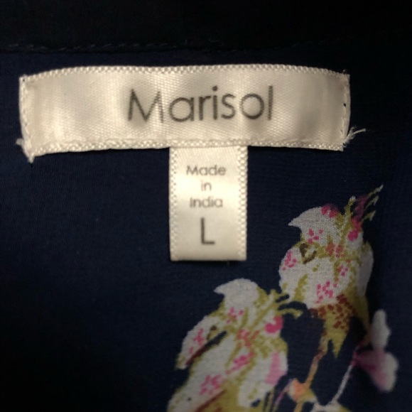MARISOL BLOUSE LARGE EUC - Picture 4 of 4